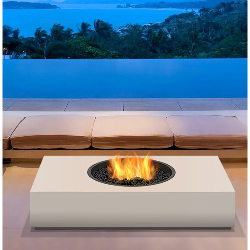 EcoSmart Fire Martini Freestanding Stainless Steel Propane/Natural Gas